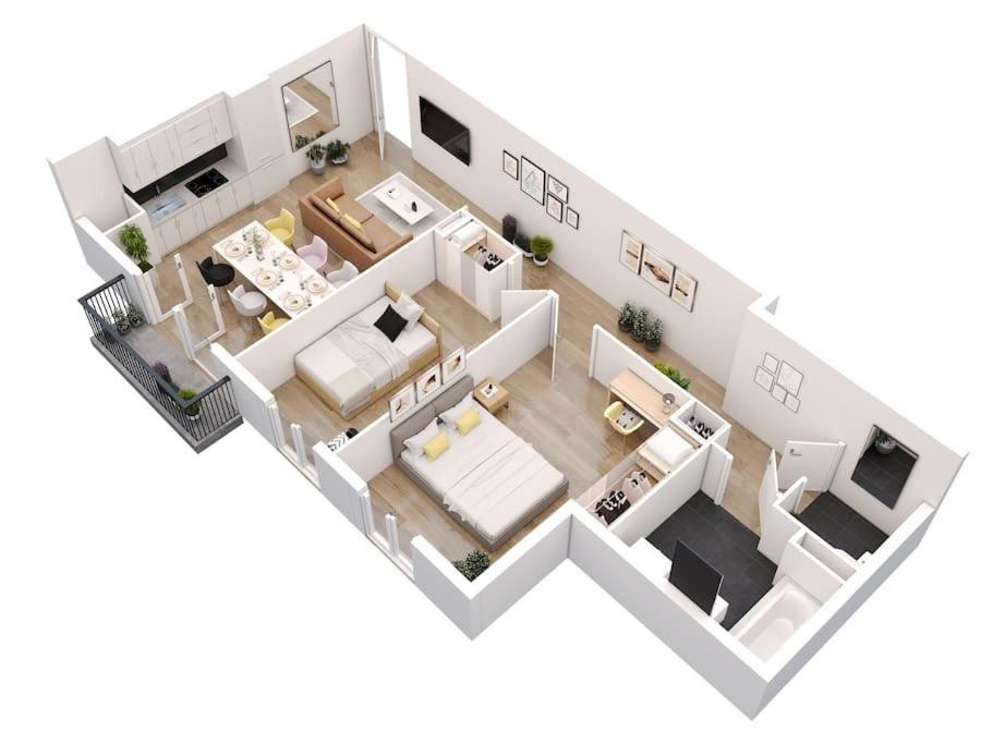 Paris & Disneyland - 2min From Train Station - Free Private Parking Villiers-sur-Marne